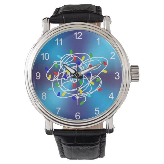 Garland jul Ljus-87878W Armbandsur (Framsida)