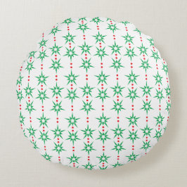Garland Round Pillow, mellanliggande Mod Rund Kudde