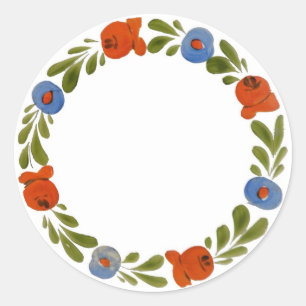 Garland Runt Klistermärke