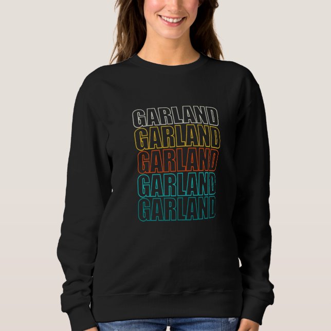 Garland Texas American Tx Usa Resident Hometown T Shirt (Framsida)