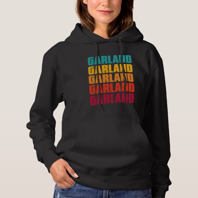 Garland Texas Souvenir  Retro Vintage Garland T Shirt (Framsida)