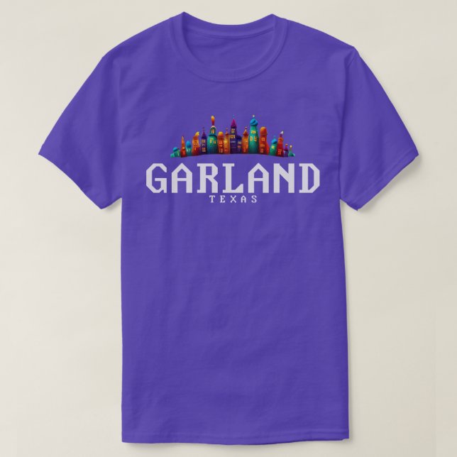 Garland Texas T Shirt (Design framsida)