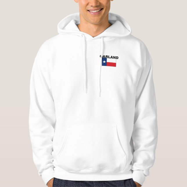 Garland, TX Hoodie (Framsida)