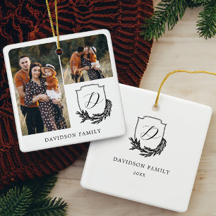 Garland Wandeandmonogram Family Photo Gallery Blac Julgransprydnad Keramik