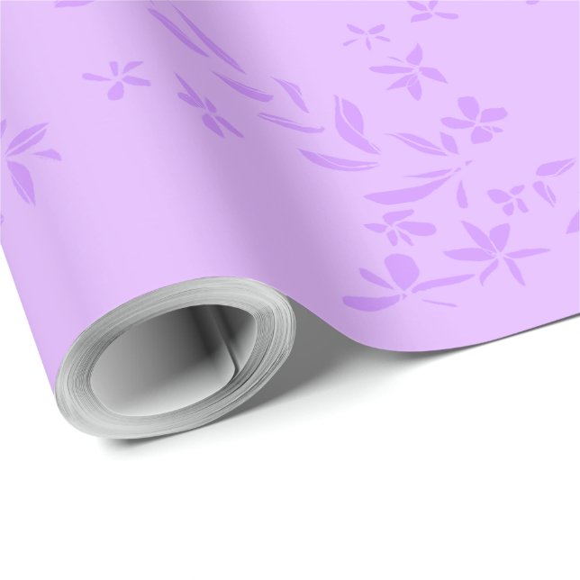 Garlands Lilac Presentpapper (Rulle Hörn)