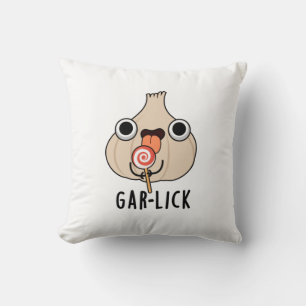 Garlick Funny Vitlic Herb Pun Kudde