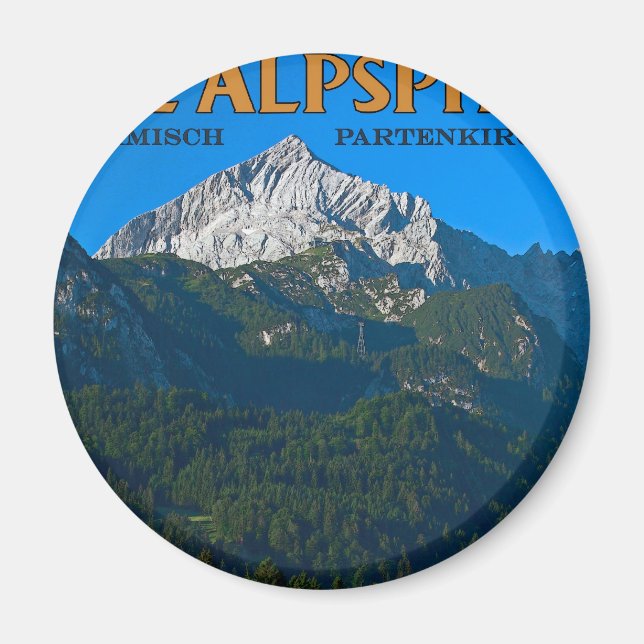 Garmisch - Alspitze Magnet (Framsidan)