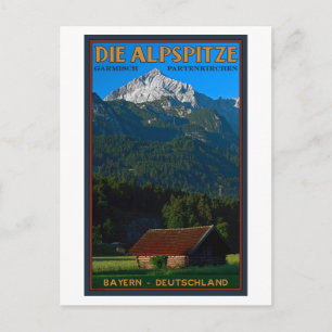 Garmisch - Alspitze Vykort