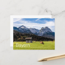 Garmisch Partenkirchen Alpernas Bavaria Tyskland