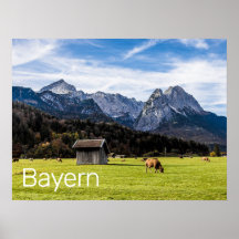 Garmisch Partenkirchen Alpernas Bavaria Tyskland
