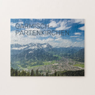 Garmisch-Partenkirchen Bavaria Alpernas Panorama G Pussel
