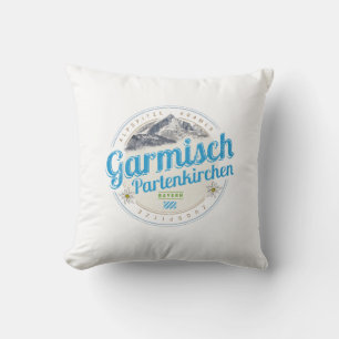 Garmisch Partenkirchen Bavaria Vintage Alperna Kudde