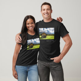 Garmisch Partenkirchen Bayern Alperna Panorama T Shirt