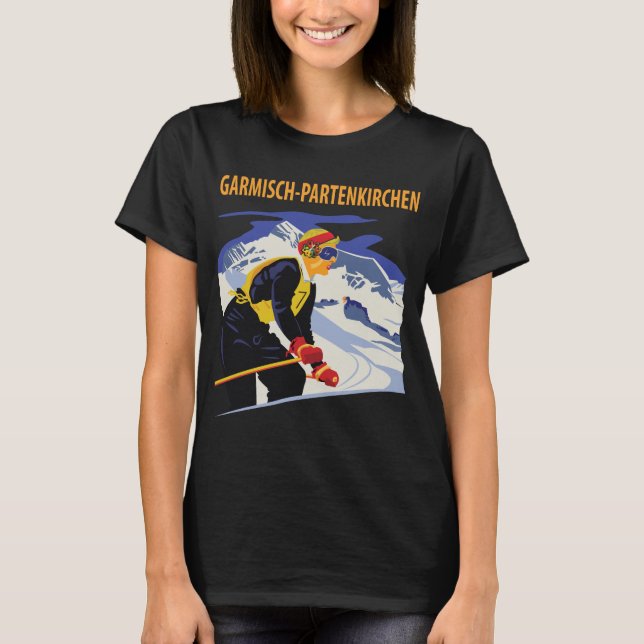Garmisch-Partenkirchen T Shirt (Framsida)