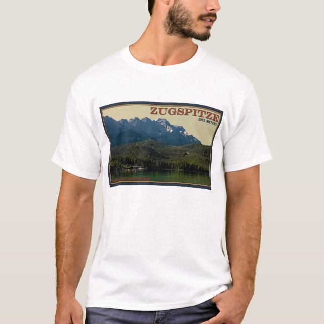 Garmisch - Zugspitze ovanför Eibseen Tee (Framsida)