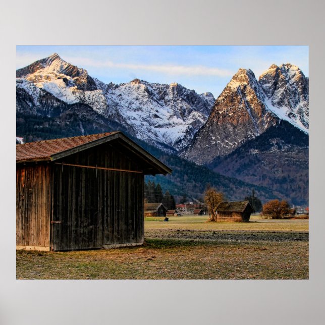 Garmisch Zugspitzeland Poster (Framsidan)