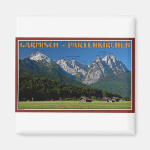 Garmisch - Zugspitzen och Alpspitzen Magnet