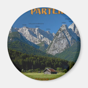 Garmisch - Zugspitzen och Alpspitzen Magnet