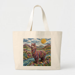 Garn Alpaca Vid en garnbergström Jumbo Tygkasse