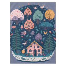 Garn av fantasin, och träd