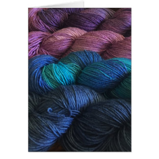 Garn Hälsningskort
