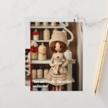 Garn och vänner - den perfekta kombinationen!