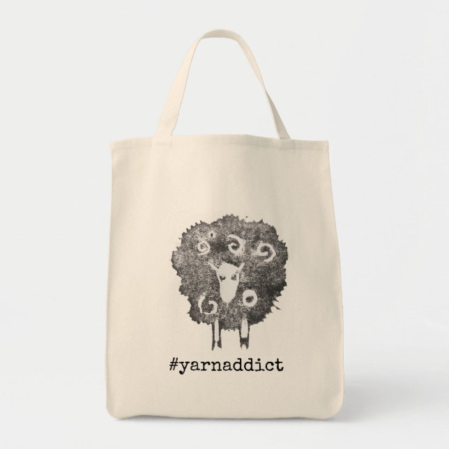 Garnadditiv Knitting| Crochet Project Bag Tygkasse (Framsidan)