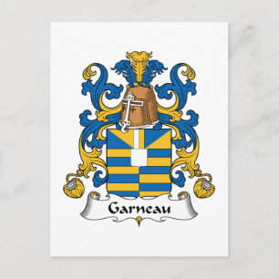 Garneau Family Crest Vykort