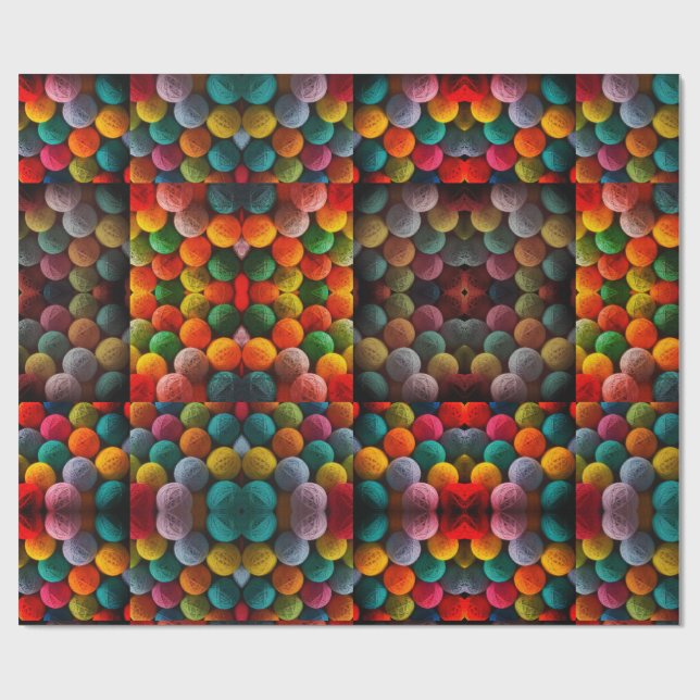 Garner från Pension-båttema i Färg Presentpapper (Platt)