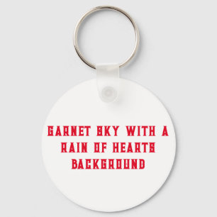 Garnet Himlar: A Shower of Hearts" Nyckelring