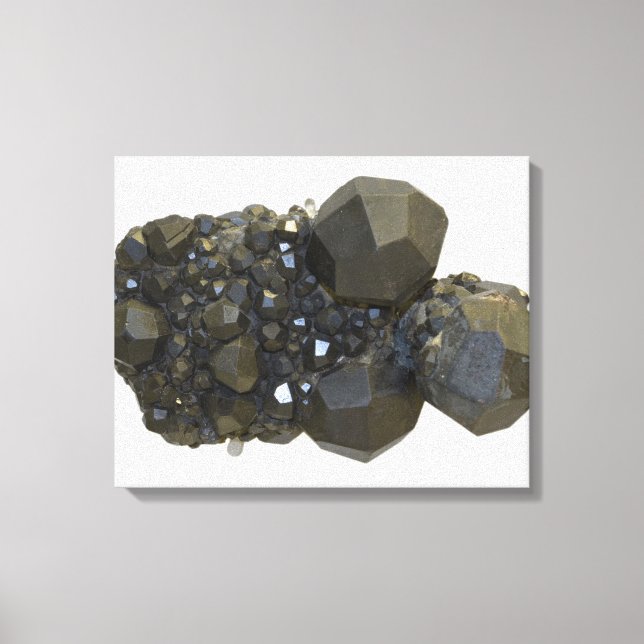 Garnet i naturlig form canvastryck (Framsida)
