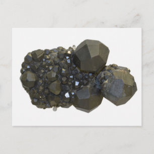 Garnet i naturlig form vykort