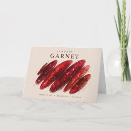 Garnet Kristall Swipe Kort