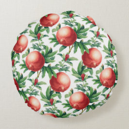 Garnet mönster rund kudde