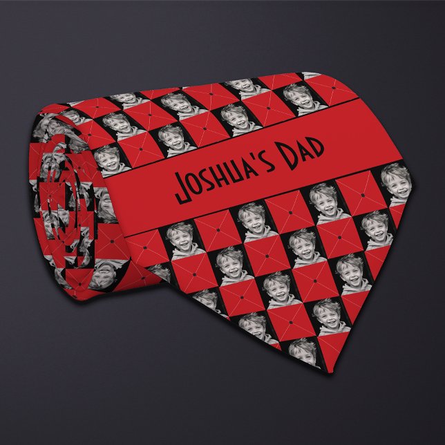 Garnet Red Checkated Photo Slips (Skapare uppladdad)