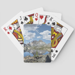 Garnet Sjö och Banner Peak - John Muir Trail Casinokort