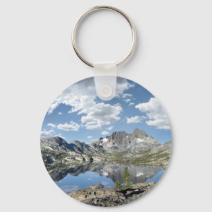 Garnet Sjö och Banner Peak - John Muir Trail Nyckelring