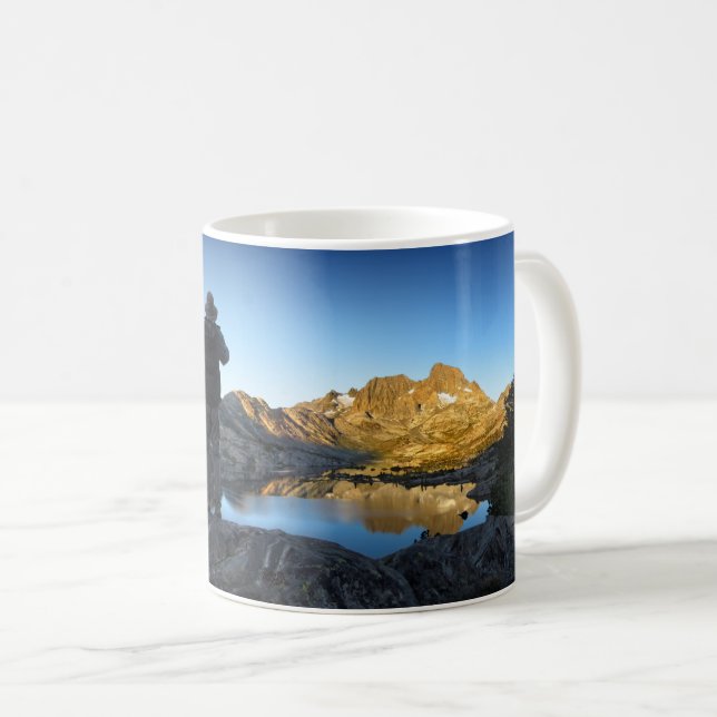 Garnet Sjö Sunrise - John Muir Trail Kaffemugg (Framsida höger)