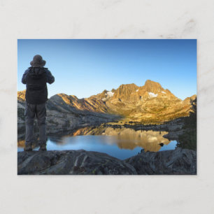 Garnet Sjö Sunrise - John Muir Trail Vykort