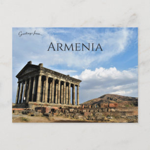 Garni tempel Garni Armenien Vykort