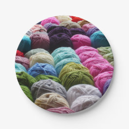 Garnpapperstallrikar