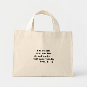 Garnväv Mini Tygkasse