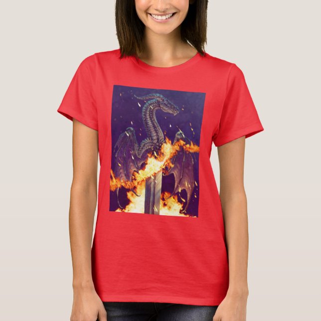 Garon Whited Nightlord Knightfall T-tröja T Shirt (Framsida)