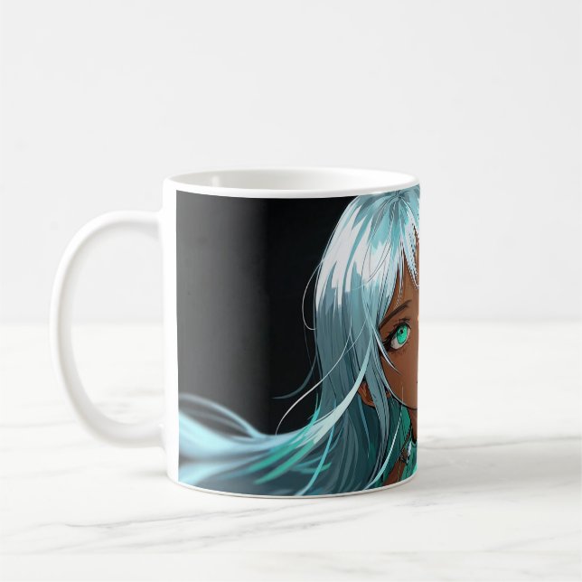 Garota anime caneca kaffemugg (Vänster)