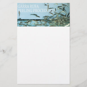 Garra rufa peeling flygblad