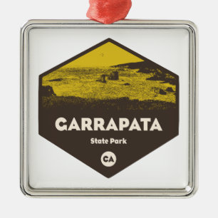 Garrapata State Park Kalifornien Julgransprydnad Metall