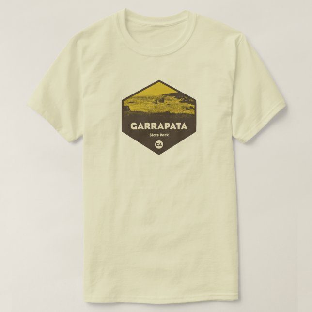 Garrapata State Park Kalifornien T Shirt (Design framsida)