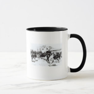 Garreten kommer med i Billy ungen, 1880 Mugg