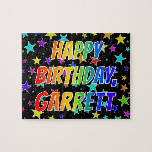 ’GARRETT’ First Namn, Roligt ’GRATTIS PÅ F Pussel