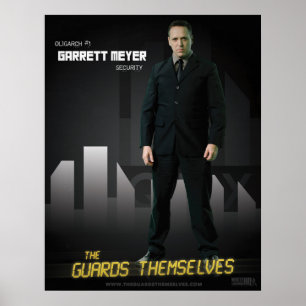 Garrett Meyer teckenaffisch Poster